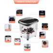 Load image into Gallery viewer, Foot Spa Bath Massager, MASAG A35 Foot Spa Bucket with Touch Digital Control Panel, Motorized Rollers, All In One for Foot Stress Relief