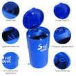 Load image into Gallery viewer, STOP ONE Car Ashtray, Portable Ashtray, CA-101 Large Auto Ash Tray with Lid and Led, Blue