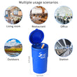 Load image into Gallery viewer, STOP ONE Car Ashtray, Portable Ashtray, CA-101 Large Auto Ash Tray with Lid and Led, Blue