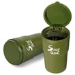 Load image into Gallery viewer, STOP ONE Car Ashtray, Portable Ashtray, CA-101 Large Auto Ash Tray with Lid and Led, Green
