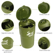 Load image into Gallery viewer, STOP ONE Car Ashtray, Portable Ashtray, CA-101 Large Auto Ash Tray with Lid and Led, Green