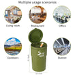 Load image into Gallery viewer, STOP ONE Car Ashtray, Portable Ashtray, CA-101 Large Auto Ash Tray with Lid and Led, Green