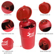 Load image into Gallery viewer, STOP ONE Car Ashtray, Portable Ashtray, CA-101 Large Auto Ash Tray with Lid and Led, Red