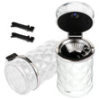 Load image into Gallery viewer, STOP ONE Car Ashtray, Portable Ashtray, CA-421 Auto Ash Tray with Lid and Led, White