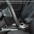 Load image into Gallery viewer, STOP ONE Car Ashtray, Portable Ashtray, CA-511 Auto Ash Tray with Lid and Led, Silver