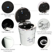 Load image into Gallery viewer, STOP ONE Car Ashtray, Portable Ashtray, CA-511 Auto Ash Tray with Lid and Led, White