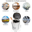 Load image into Gallery viewer, STOP ONE Car Ashtray, Portable Ashtray, CA-511 Auto Ash Tray with Lid and Led, White