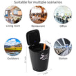 Load image into Gallery viewer, STOP ONE Car Ashtray, Portable Ashtray, CA-521 Auto Ash Tray with Lid and Led, Black