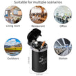 Load image into Gallery viewer, STOP ONE Car Ashtray, Portable Ashtray, CA-541 Auto Ash Tray with Lid and Led, Black