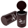 Load image into Gallery viewer, STOP ONE Car Ashtray, Portable Ashtray, CA-561 Auto Ash Tray with Lid and Led, Brown