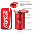 Load image into Gallery viewer, STOP ONE CA-AL1 Portable Car Ashtray with Lid, Red