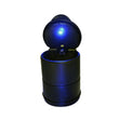 Load image into Gallery viewer, Portable Car Ashtray with Lid and LED Flame-Retardant Polypropylene Ashtray for Car Indoor or Outdoor Black