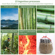 Load image into Gallery viewer, Bamboo Charcoal Strips with Straw Woven Basket, Green Valley Air Purification Activated Carbon