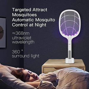 Mosky S360 USB Electric mosquito swatter rechargeable household powerful mosquito killer two-in-one lithium battery mosquito killer