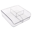 Load image into Gallery viewer, Roselife Bathroom Storage Series, 3 Grid Organizer Box for Hand Towels,Hair Accessories, Facial Cream, etc, Clear