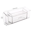 Load image into Gallery viewer, Roselife Bathroom Storage Series, Mirror Cabinet Storage Box for Perfume, PET Material, Clear