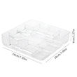 Load image into Gallery viewer, Vanity Tray, 13-Compartment Stacking Jewelry Tray, ROSELIFE Acrylic Jewelry Ring Dish Holder, Transparent