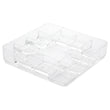 Load image into Gallery viewer, Vanity Tray, 13-Compartment Stacking Jewelry Tray, ROSELIFE Acrylic Jewelry Ring Dish Holder, Transparent