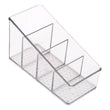 Load image into Gallery viewer, Roselife Bathroom Storage Series, 4 Grid Organizer Box, PET Material, Clear