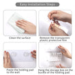 Load image into Gallery viewer, Toilet Paper Holder, ROSELIFE Tissue Holder w/ Phone Tray, Traceless Super Sticky Gel Pad installation, Clear