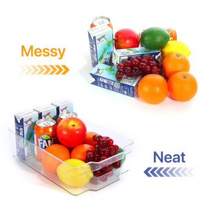 Vegetable and fruit isolated storage 12.6"x8.6"x3.5"fit for refrigerators kitchens