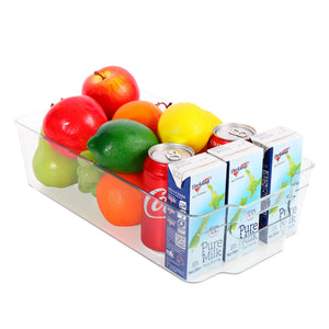 Vegetable and fruit isolated storage 14.8"x8.6"x3.9"fit for refrigerators kitchens
