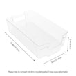 Load image into Gallery viewer, Vegetable and fruit isolated storage 14.8"x8.6"x3.9"fit for refrigerators kitchens