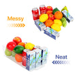 Load image into Gallery viewer, Vegetable and fruit isolated storage 14.8"x8.6"x3.9"fit for refrigerators kitchens