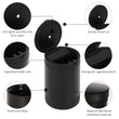Load image into Gallery viewer, STOP ONE Car Ashtray, Portable Ashtray, CA-161 Auto Ash Tray with Lid and Led, Black
