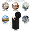 Load image into Gallery viewer, STOP ONE Car Ashtray, Portable Ashtray, CA-161 Auto Ash Tray with Lid and Led, Black