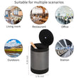 Load image into Gallery viewer, STOP ONE Car Ashtray, Portable Ashtray, CA-161 Auto Ash Tray with Lid and Led, Grey