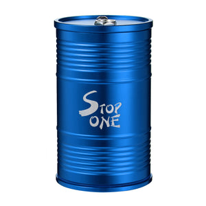STOP ONE CA-AL1 Portable Car Ashtray with Lid, Blue