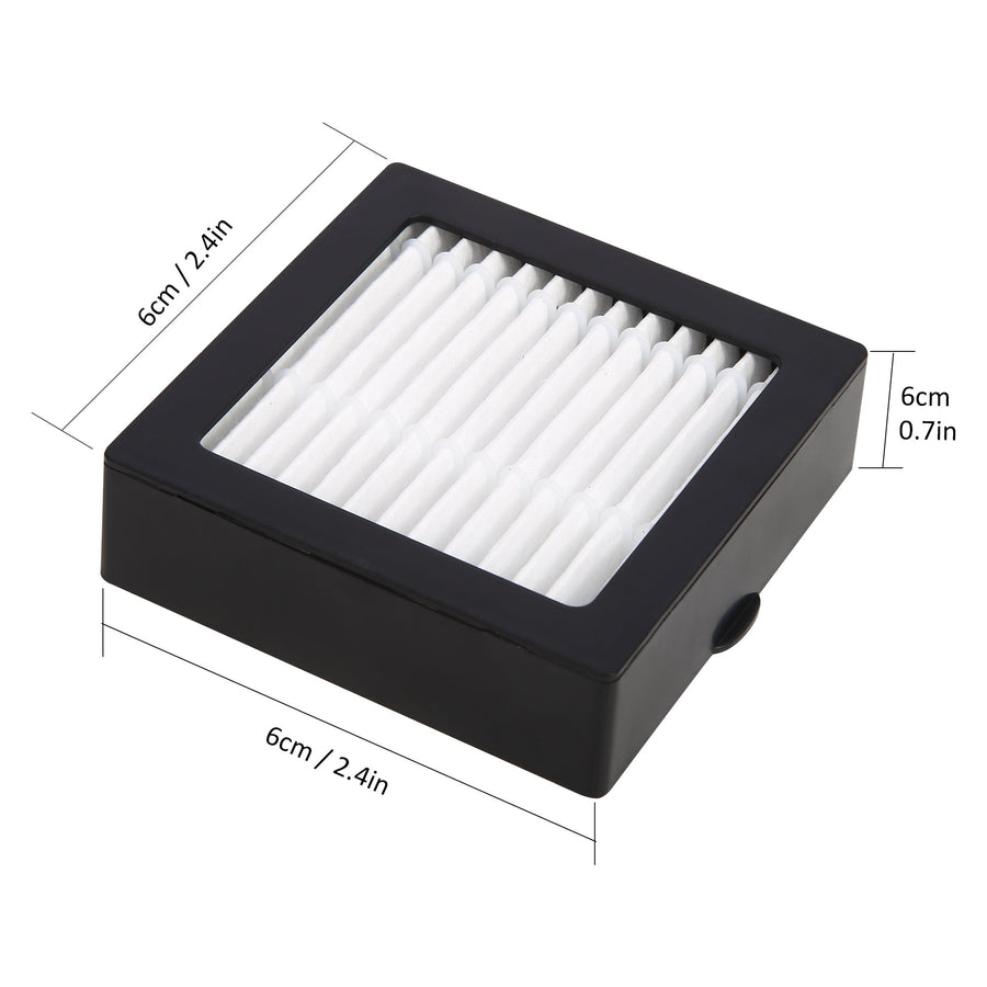 STOP ONE 4-Layer Filter Mesh Replacement for Smokeless Ashtray EL-AL1, Effectively Filtering About 300-400 Pcs Cigarettes [Pack of 10]