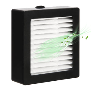 STOP ONE 4-Layer Filter Mesh Replacement for Aluminum Smokeless Ashtray El-AL1, Effectively Filtering About 300-400 Pcs Cigarettes
