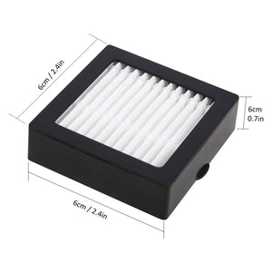 STOP ONE 4-Layer Filter Mesh Replacement for Aluminum Smokeless Ashtray El-AL1, Effectively Filtering About 300-400 Pcs Cigarettes