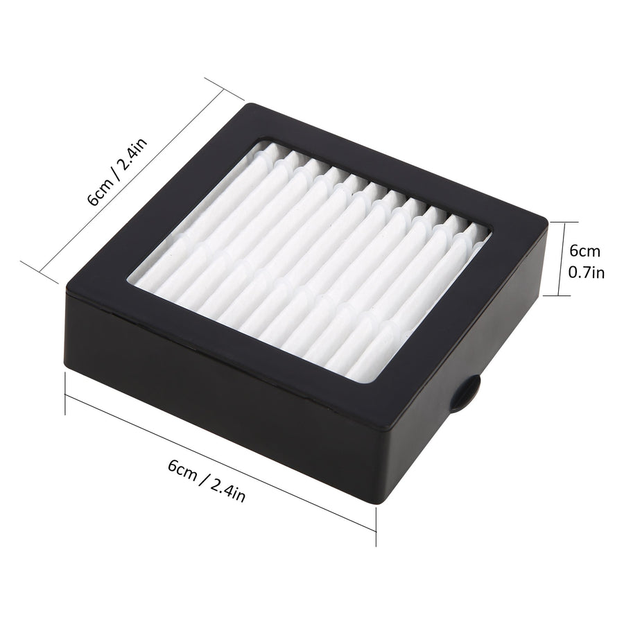 STOP ONE 4-Layer Filter Mesh Replacement for Aluminum Smokeless Ashtray El-AL1, Effectively Filtering About 300-400 Pcs Cigarettes