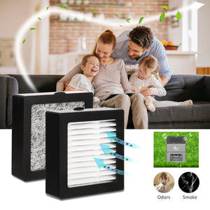 STOP ONE 4-Layer Filter Mesh Replacement for Aluminum Smokeless Ashtray El-AL1, Effectively Filtering About 300-400 Pcs Cigarettes