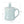 Load image into Gallery viewer, Celadon Teacup, Green Valley Luxury Pisces Pattern Celadon Cup with Lid, 13oz, Light Greenish Blue
