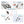 Load image into Gallery viewer, Nail Clippers, MANTIS Heavy Duty Deluxe Nail Trimmers, Small and Large Kit, Black, Carbon Steel [Pack of 2]

