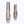 Load image into Gallery viewer, Nail Clippers, MANTIS Heavy Duty Deluxe Nail Trimmers, Small and Large Kit, Champagne, Carbon Steel [Pack of 2]
