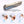 Load image into Gallery viewer, Nail Clippers, MANTIS Heavy Duty Deluxe Nail Trimmers, Small and Large Kit, Champagne, Carbon Steel [Pack of 2]
