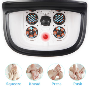 Foot Spa Bath Massager, MASAG A30 Foot Spa Bucket with Touch Digital Control Panel, Motorized Rollers, All In One for Foot Stress Relief