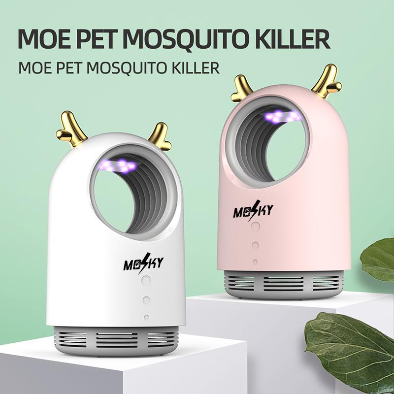 Mosky L260 USB Mosquito lamp household indoor insect repellent anti-mosquito trapping artifact baby insect lamp, White