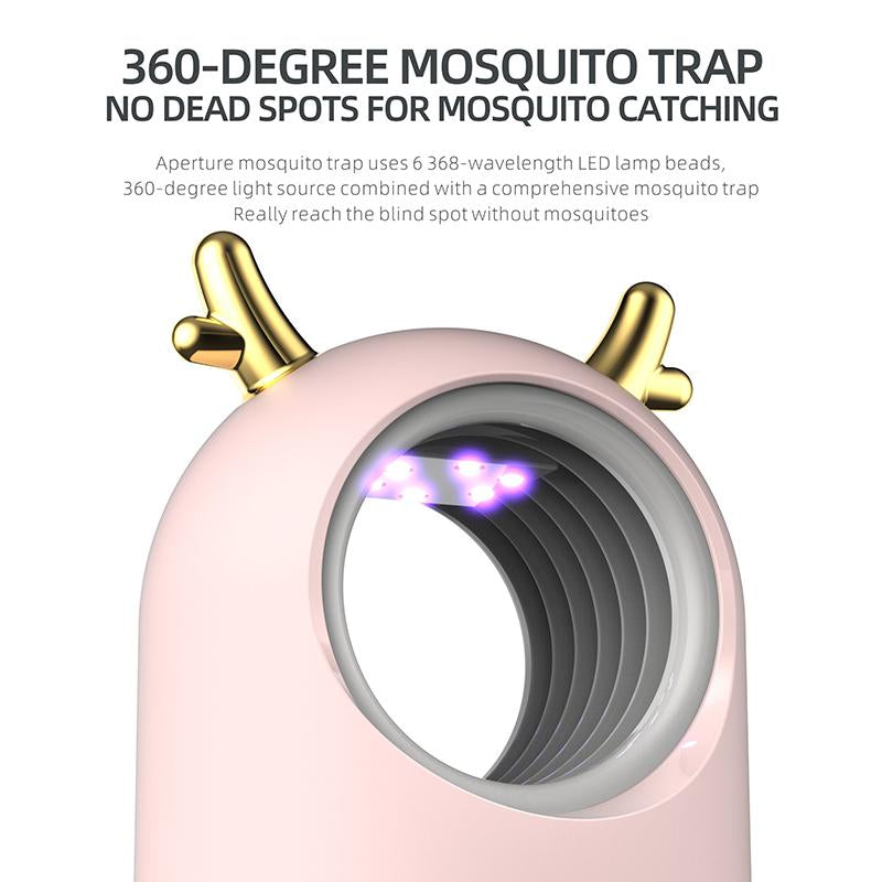 Mosky L260 USB Mosquito lamp household indoor insect repellent anti-mosquito trapping artifact baby insect lamp, White