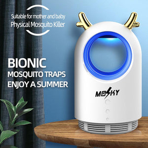 Mosky L260 USB Mosquito lamp household indoor insect repellent anti-mosquito trapping artifact baby insect lamp, White