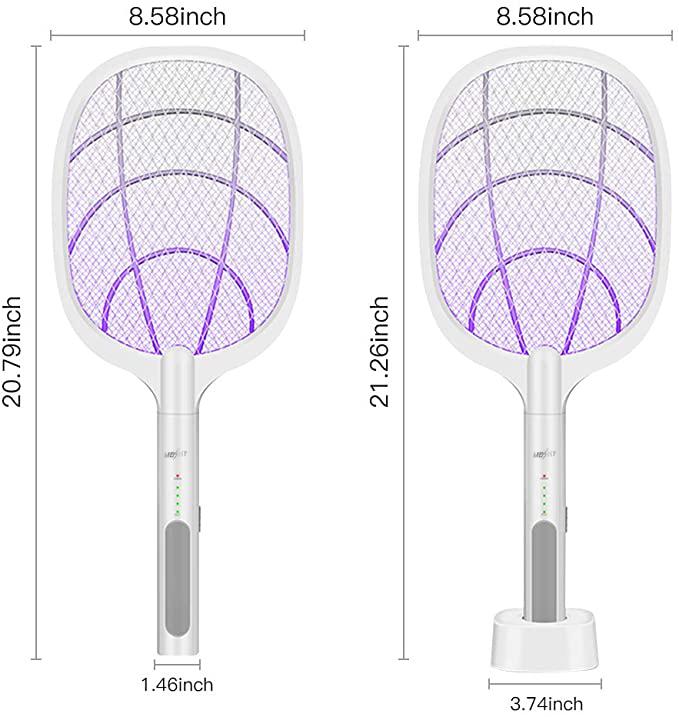 Mosky S360 USB Electric mosquito swatter rechargeable household powerful mosquito killer two-in-one lithium battery mosquito killer