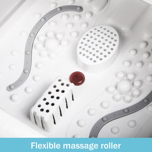 Foldable Foot Spa Massager, MASAG F10 Foot Spa Bath Massager, Automatic Heating Type, Grey