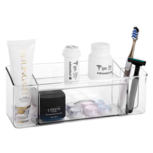 Roselife Bathroom Storage Series, Mirror Cabinet Storage Box for Perfume, PET Material, Clear