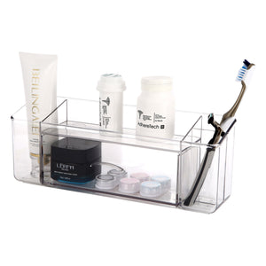 Roselife Bathroom Storage Series, Mirror Cabinet Storage Box for Perfume, PET Material, Clear
