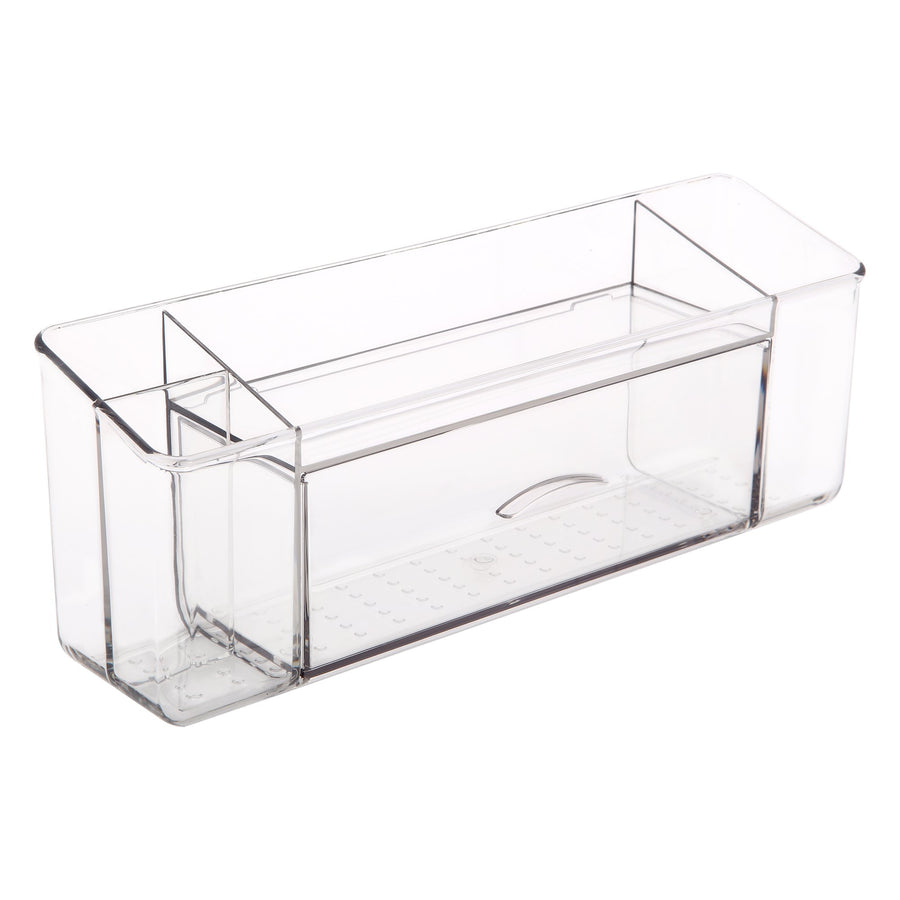 Roselife Bathroom Storage Series, Mirror Cabinet Storage Box for Perfume, PET Material, Clear